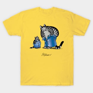 B Kliban Cat dad- funny cat T-Shirt